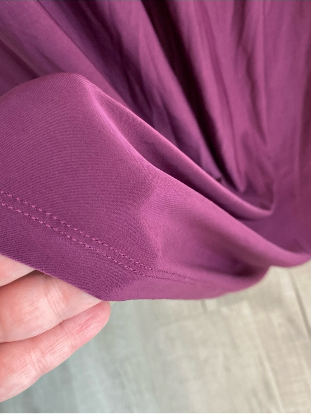 Plum BCBG Max Azria Halter Neck Ruched Maxi Dress Size2 - Picture 5 of 13